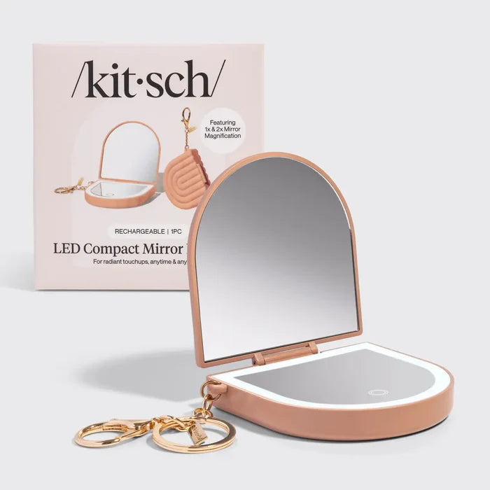 LED Compact Travel Mirror