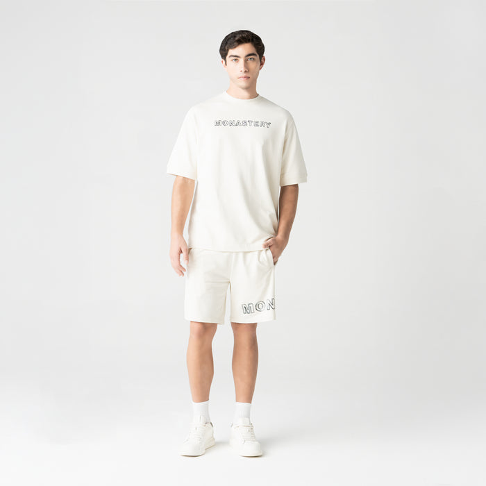 LEGATUS T-SHIRT OVERSIZED MEN BEIGE