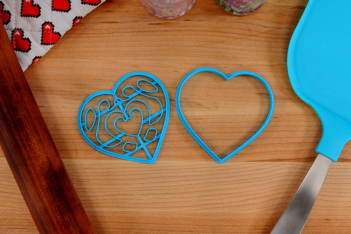 Legend of Zelda Heart Container STAMP Cookie Cutter - Breathe of the Wild