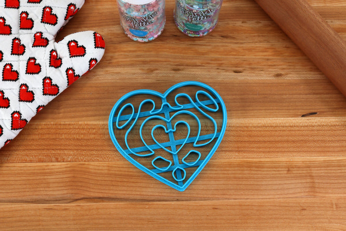 Legend of Zelda Heart Container STAMP Cookie Cutter - Breathe of the Wild