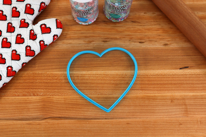 Legend of Zelda Heart Container STAMP Cookie Cutter - Breathe of the Wild