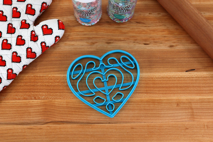 Legend of Zelda Heart Container Tart Cookie Cutter - Breathe of the Wild