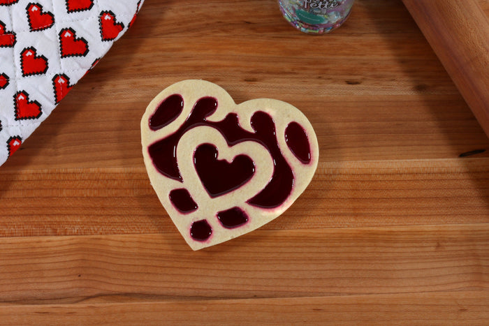 Legend of Zelda Heart Container Tart Cookie Cutter - Breathe of the Wild