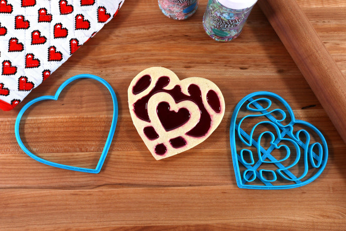 Legend of Zelda Heart Container Tart Cookie Cutter - Breathe of the Wild