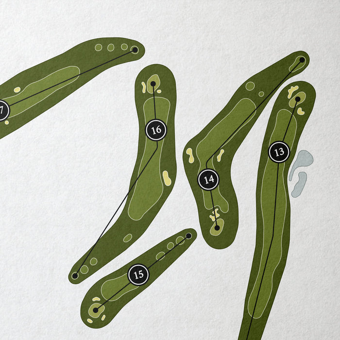 Legends Golf Club | Golf Course Map | Close+Up