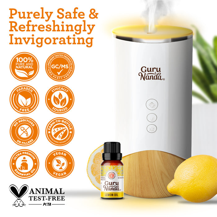 Lemon Essential Oil, 15 ML - 2-Pack