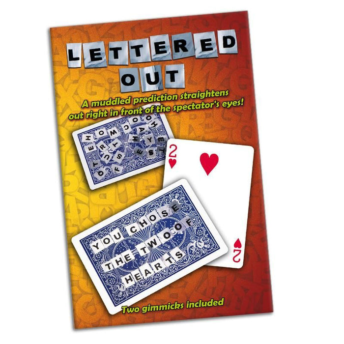Lettered Out - A Card is Selected And The Magician Reveals The Card in a Magical Way!
