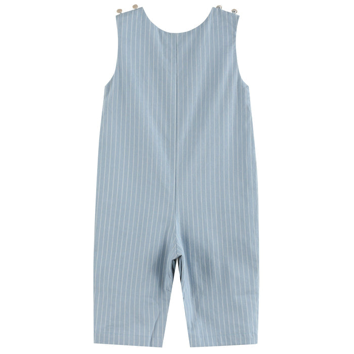 Light Blue Puppy Smocked Overalls - Premium Baby & Toddler Outfits from Lil Cactus - Just $34.95! Shop now at Pat's Monograms