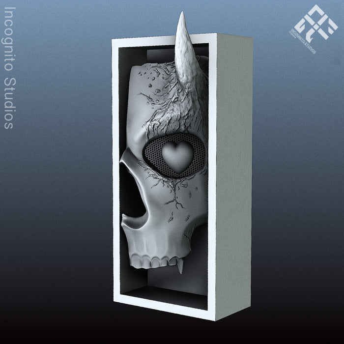 Lights Out Horny Devil Book Nook (STL File)