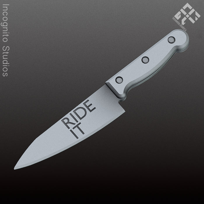 Lights Out Josh's Knife (STL File)