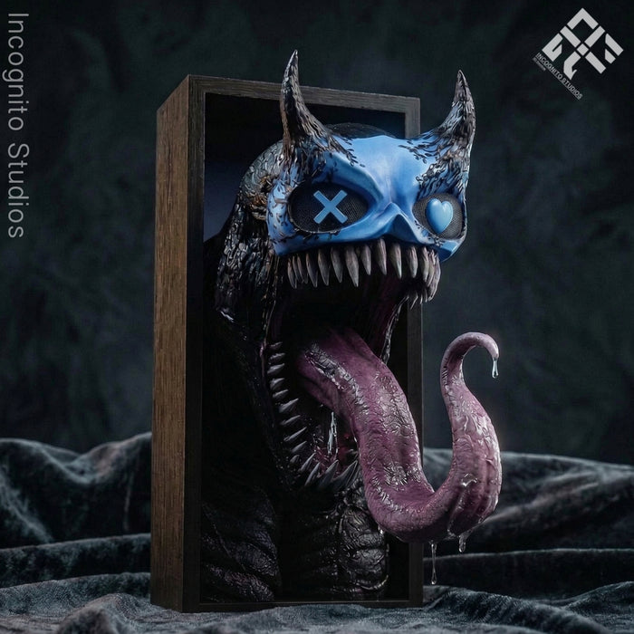Lights Out Venom Book Nook (STL File)