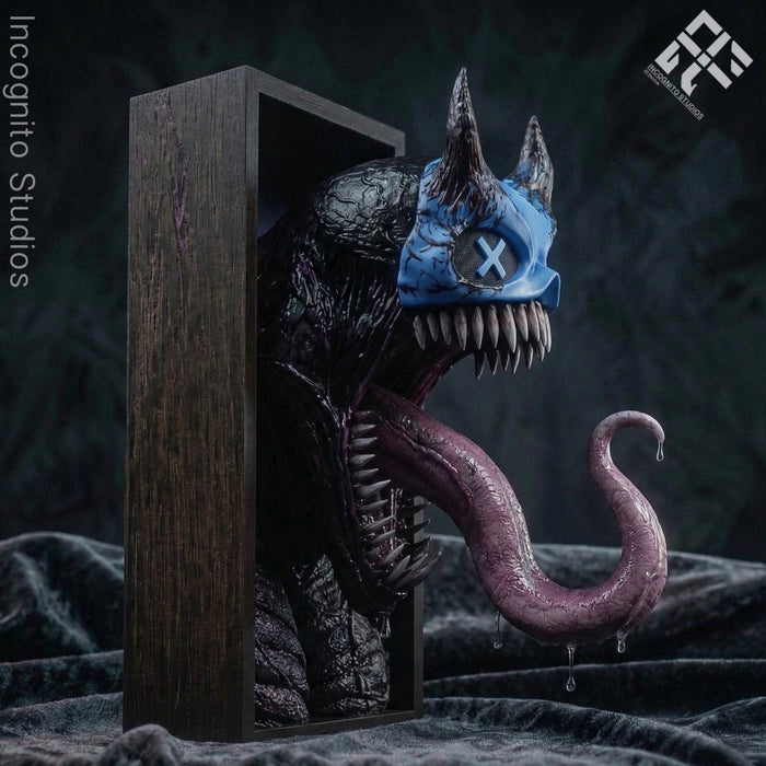 Lights Out Venom Book Nook (STL File)