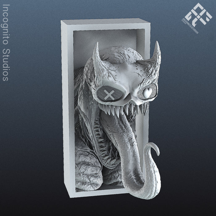Lights Out Venom Book Nook (STL File)
