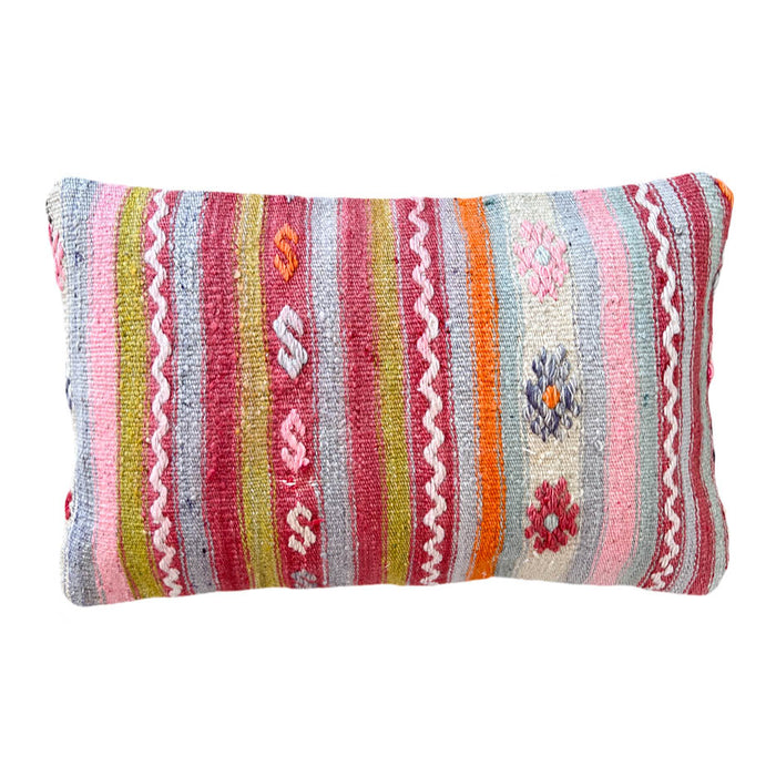 Lili Lumbar Kilim Pillow (12x20)