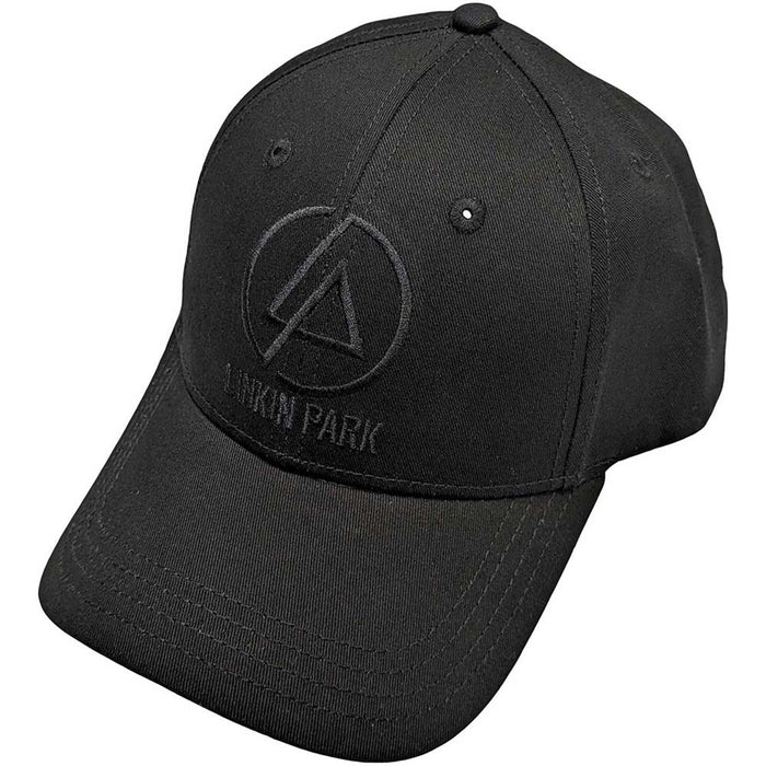 LINKIN PARK - CONCENTRIC TEXT LOGO - Baseball Cap Black