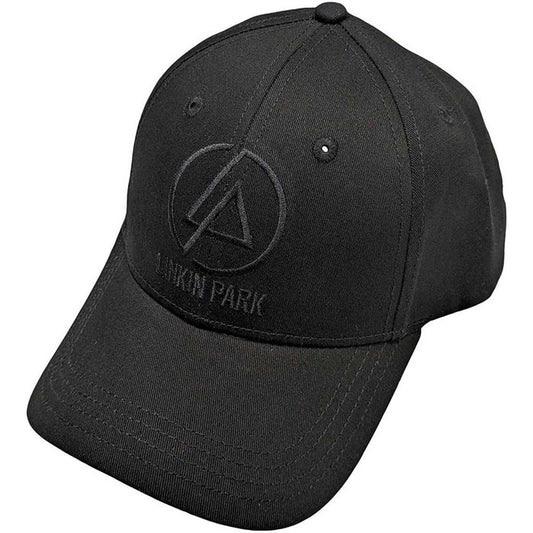 LINKIN PARK - CONCENTRIC TEXT LOGO - Baseball Cap Black