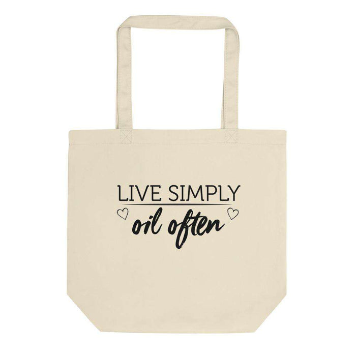 Live Simply Eco Tote Bag at Your Oil Tools