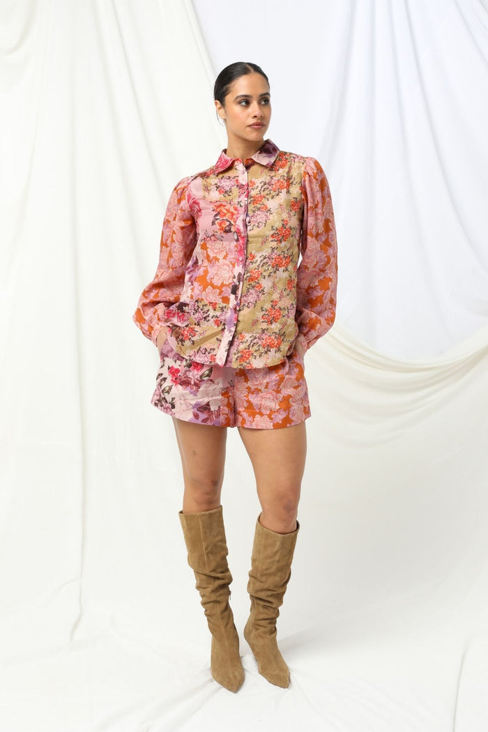 Womens Lola Blouse Multicolor 605ka007