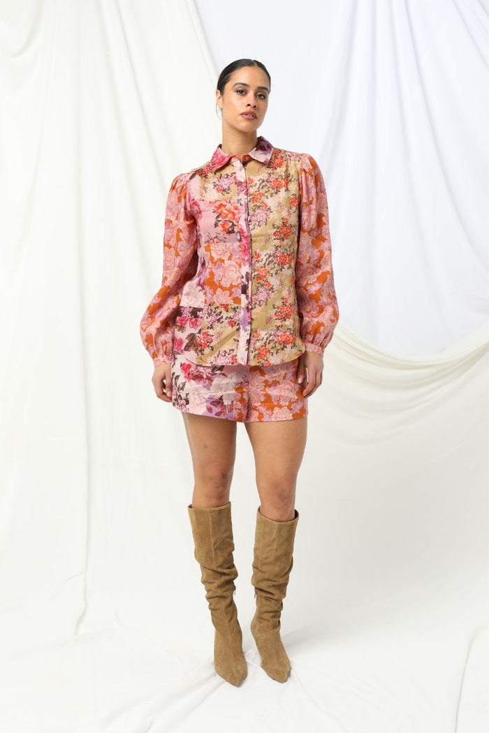 Womens Lola Blouse Multicolor 605ka007
