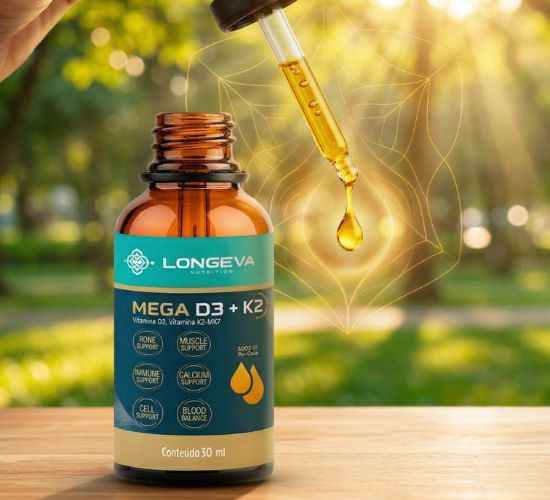 LONGEVA | Mega D3 com K2 (30 ml)