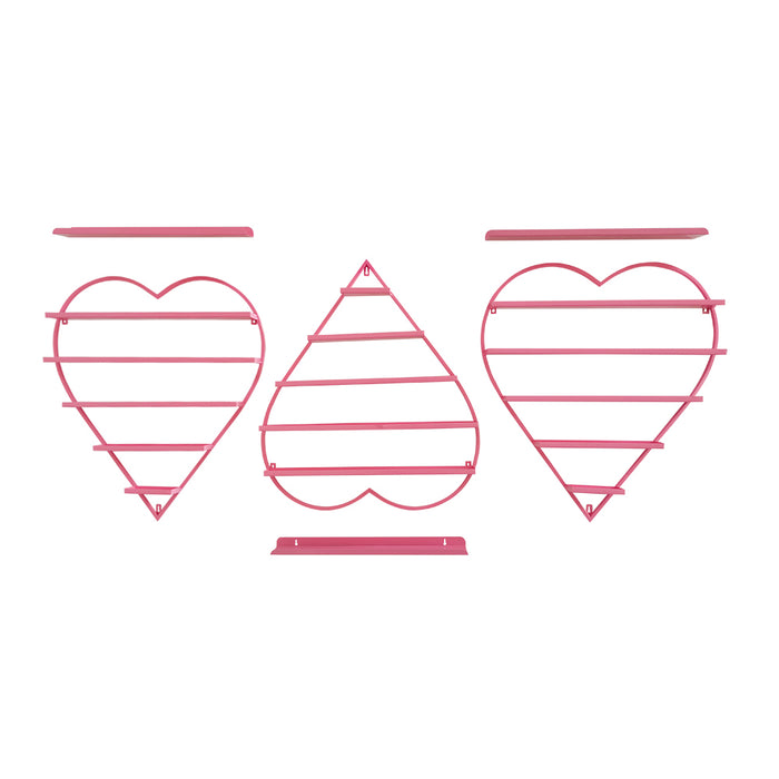 Love Nail Polish Display Set | 3pc | Pink
