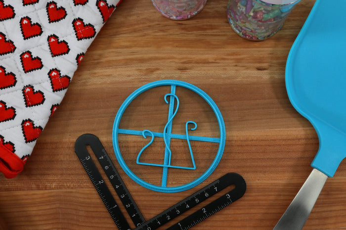 Lovecraft Great Old Ones Cookie Cutters Set 2 - Cthugha, Cthulhu, Ghatanothoa, Shudde M'ell, Zhar