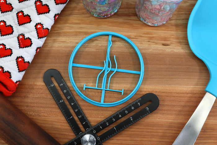 Lovecraft Outer Gods Cookie Cutters Set 2 - Unbegotten, Green Flame Tulzscha, Crawling Chaos Nyarlethotep, Abyss Lord Nodens