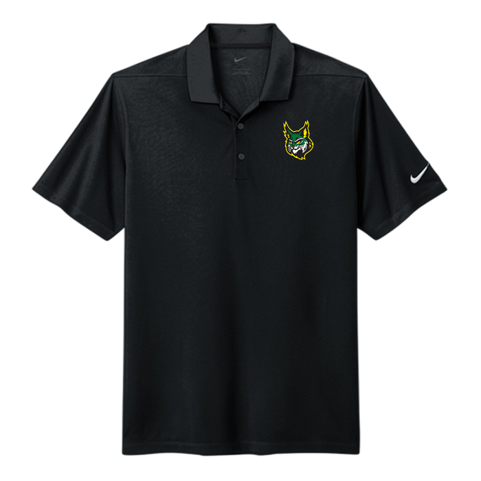 Lynx Black Nike Dri-FIT Polo Primary Logo