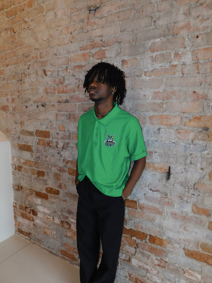 Lynx Lockup Polo Kelly