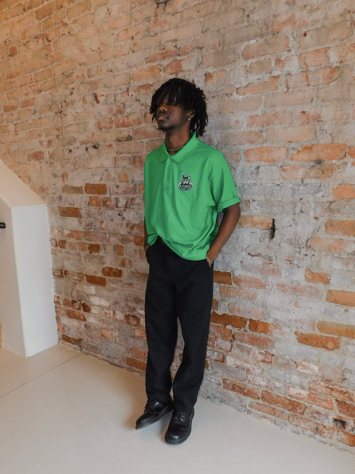 Lynx Lockup Polo Kelly