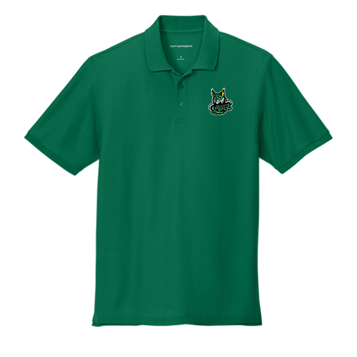 Lynx Lockup Polo Kelly