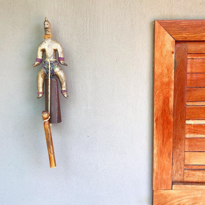 Mabi's Men - Handcarved Beaded Doorbells