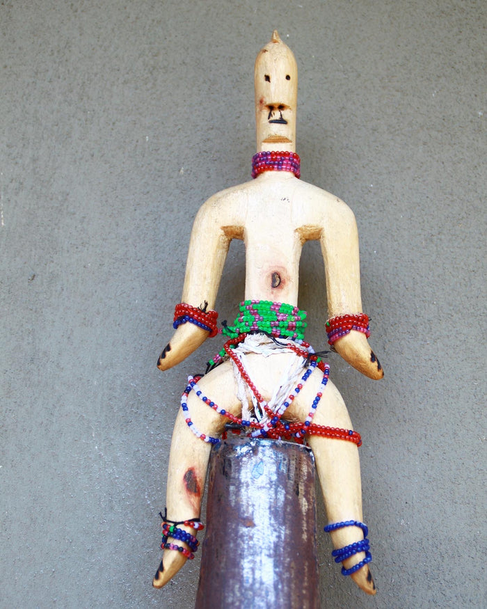 Mabi's Men - Handcarved Beaded Doorbells