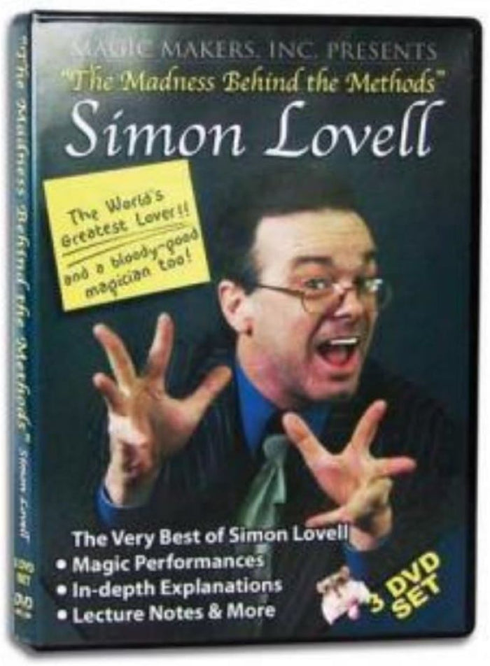 Madness Behind the Methods by Simon Lovell - DVD + Digital Access Pass!