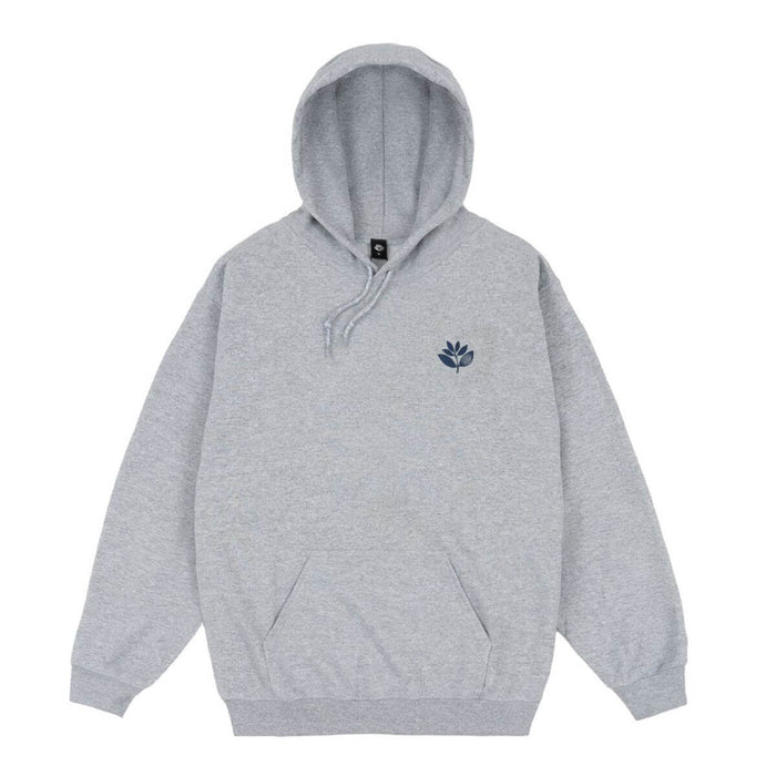 Magenta Classic Plant Hoodie Ash Grey