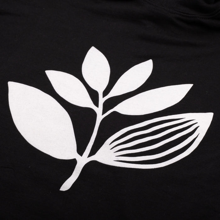 Magenta Classic Plant T-Shirt Black