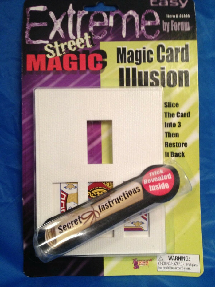 Magic Zig Zag Card Illusion - Zig-Zag Card Illusion!
