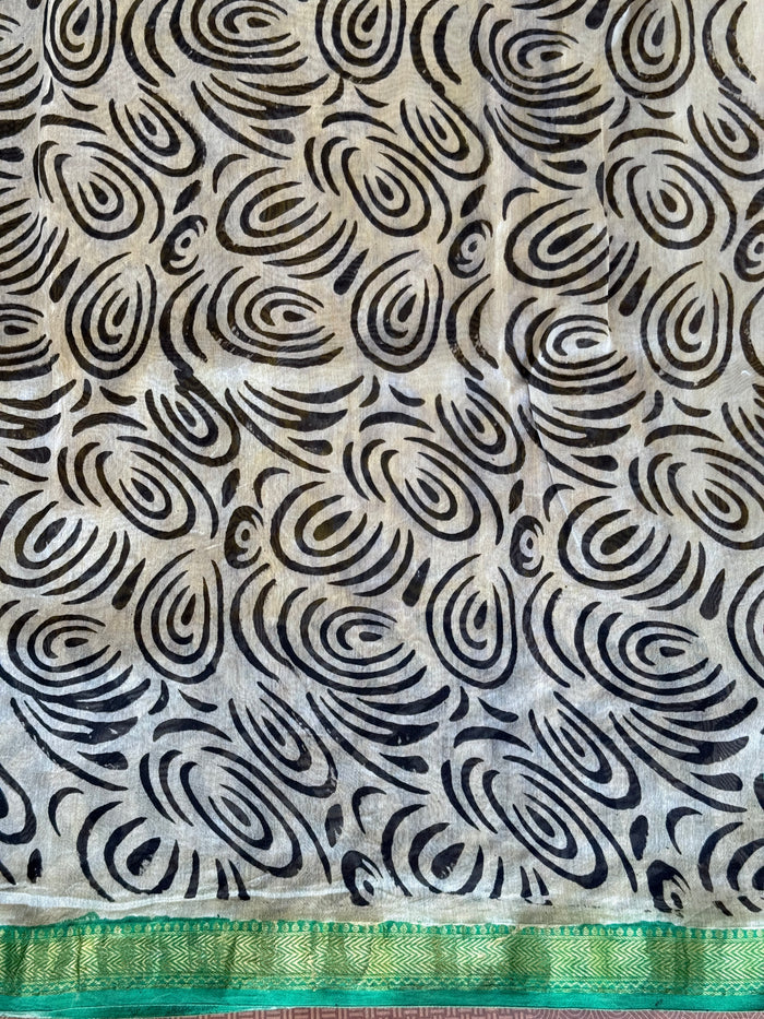Maheswari border chanderi saree
