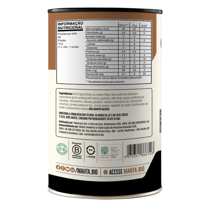 MAHTA | Mahta Coffee Sabor Cacau (220 Gramas)