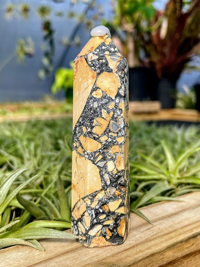 Maligano Jasper Crystal Point