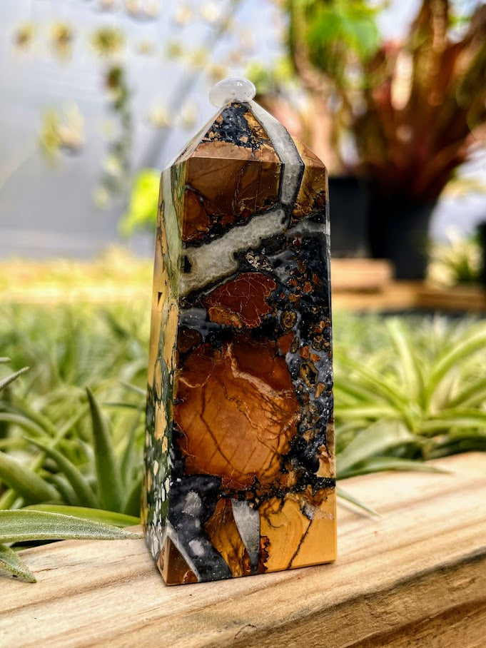 Maligano Jasper Crystal Point