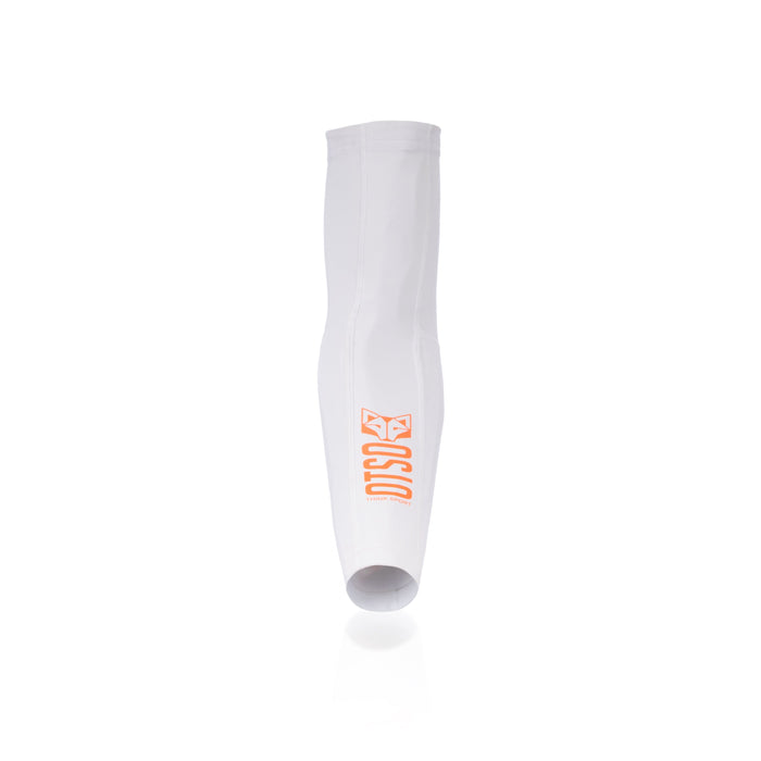 Manchettes - White & Fluo Orange