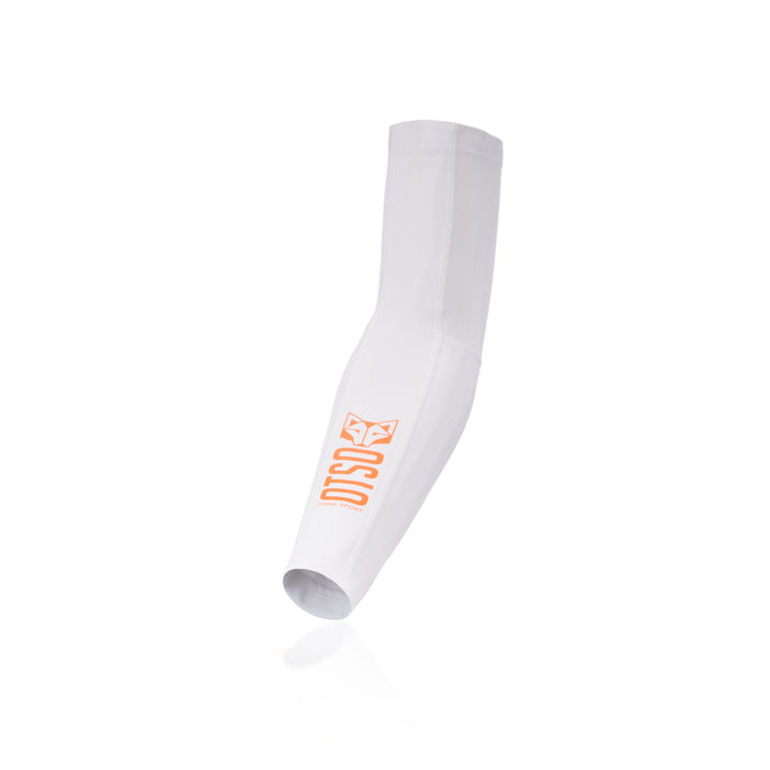 Manchettes - White & Fluo Orange