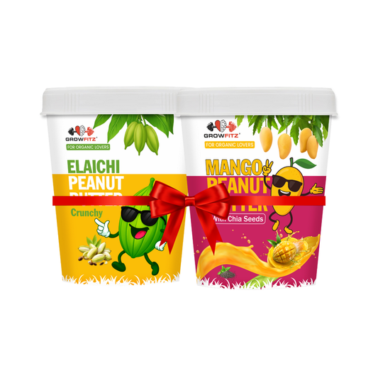 Mango & Elaichi Peanut Butter Combo | 800gm