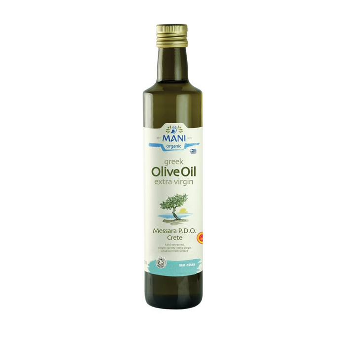 Mani Organic Extra Virgin Olive Oil Messara PDO 500ml