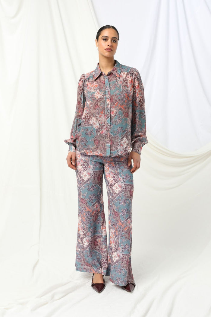 Womens Margot Blouse Multicolor 605ka048