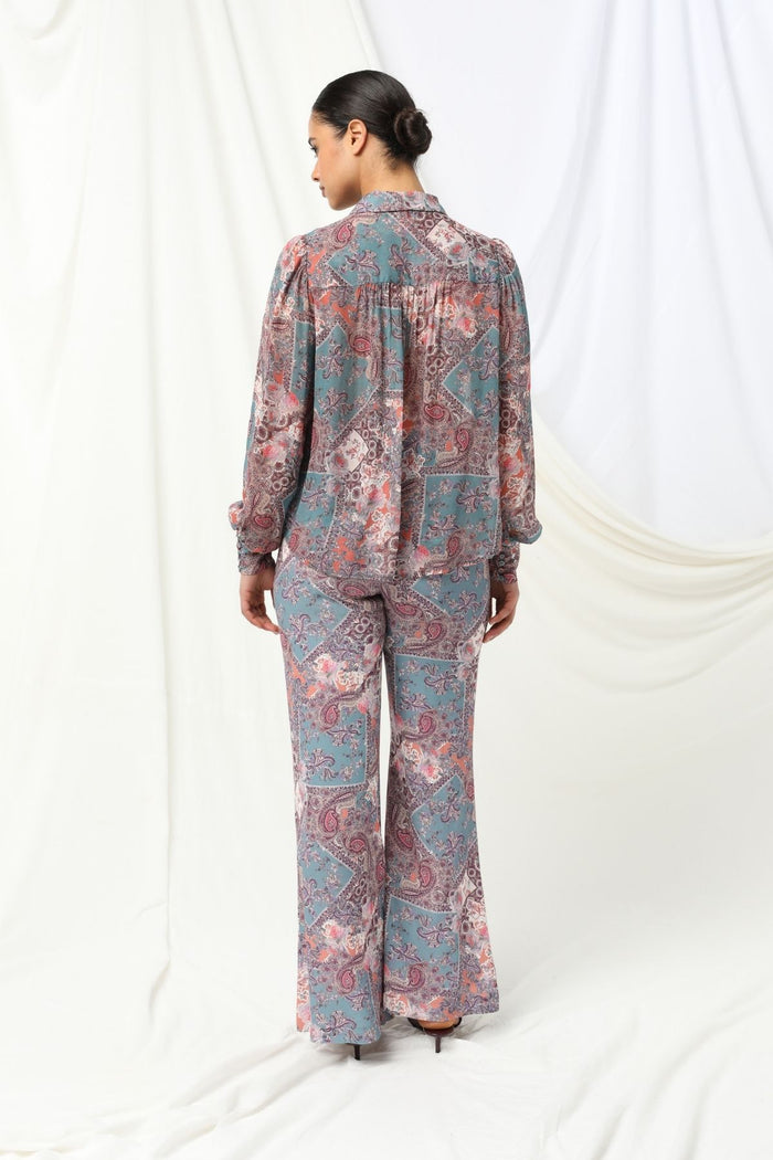 Womens Margot Blouse Multicolor 605ka048