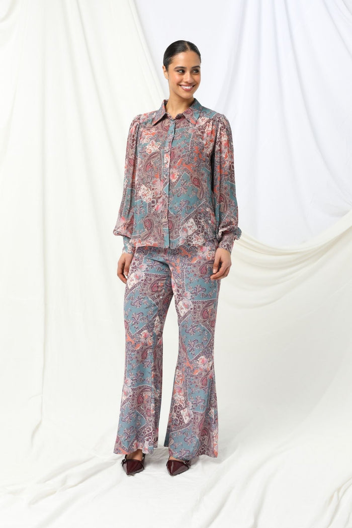Womens Margot Blouse Multicolor 605ka048