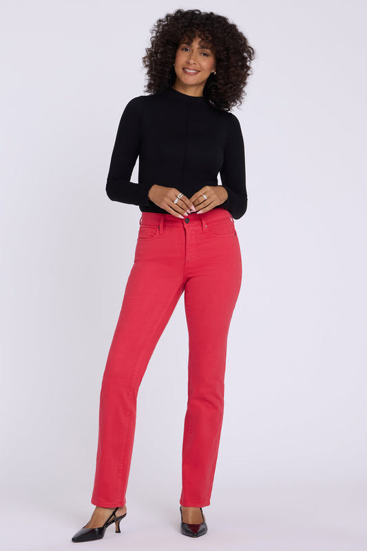 Marilyn Straight Jeans In Petite - Passion