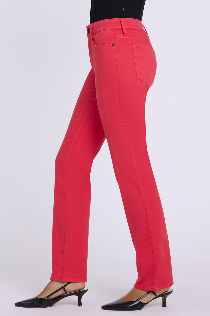 Marilyn Straight Jeans In Petite - Passion